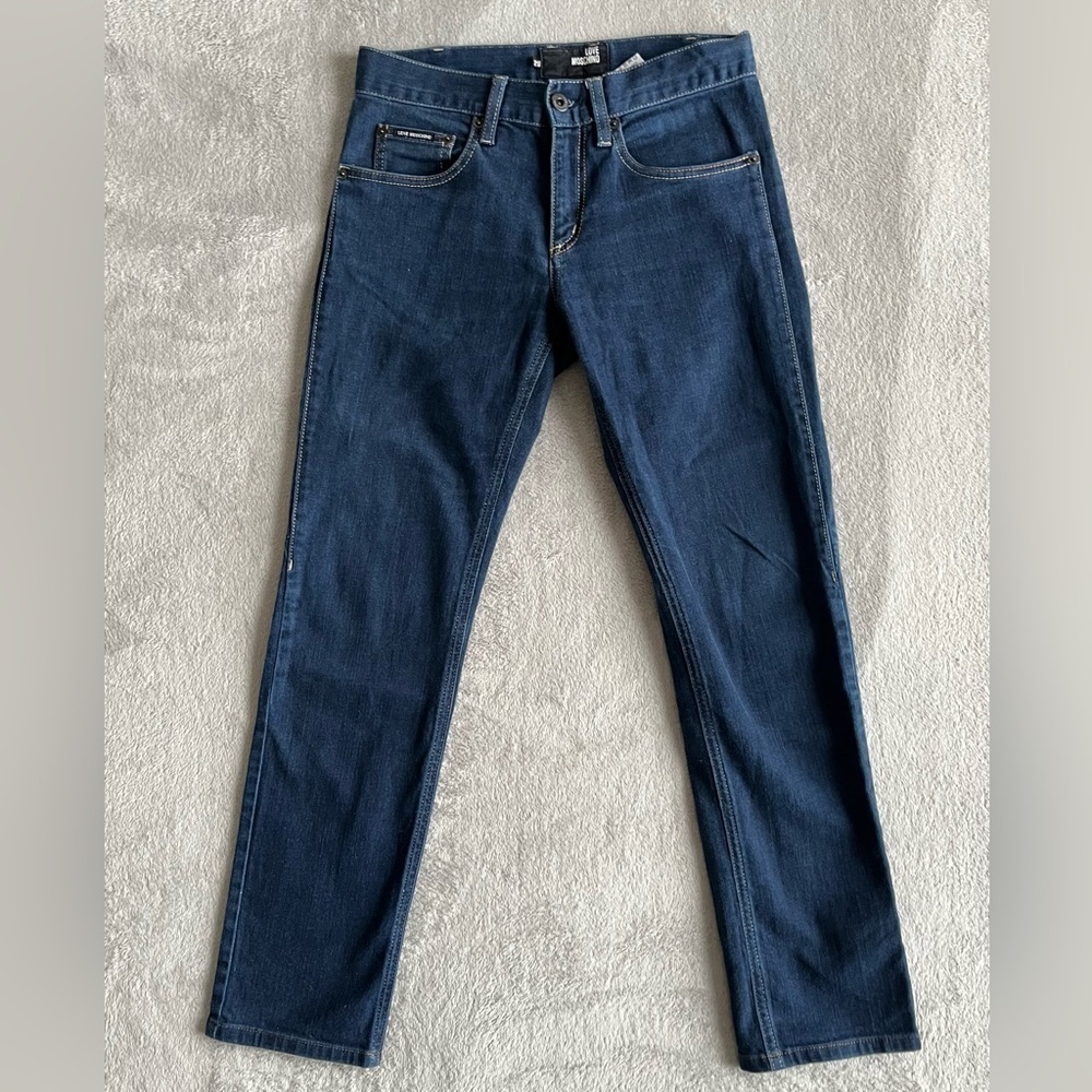 Love Moschino Jeans Straight Leg Size 29